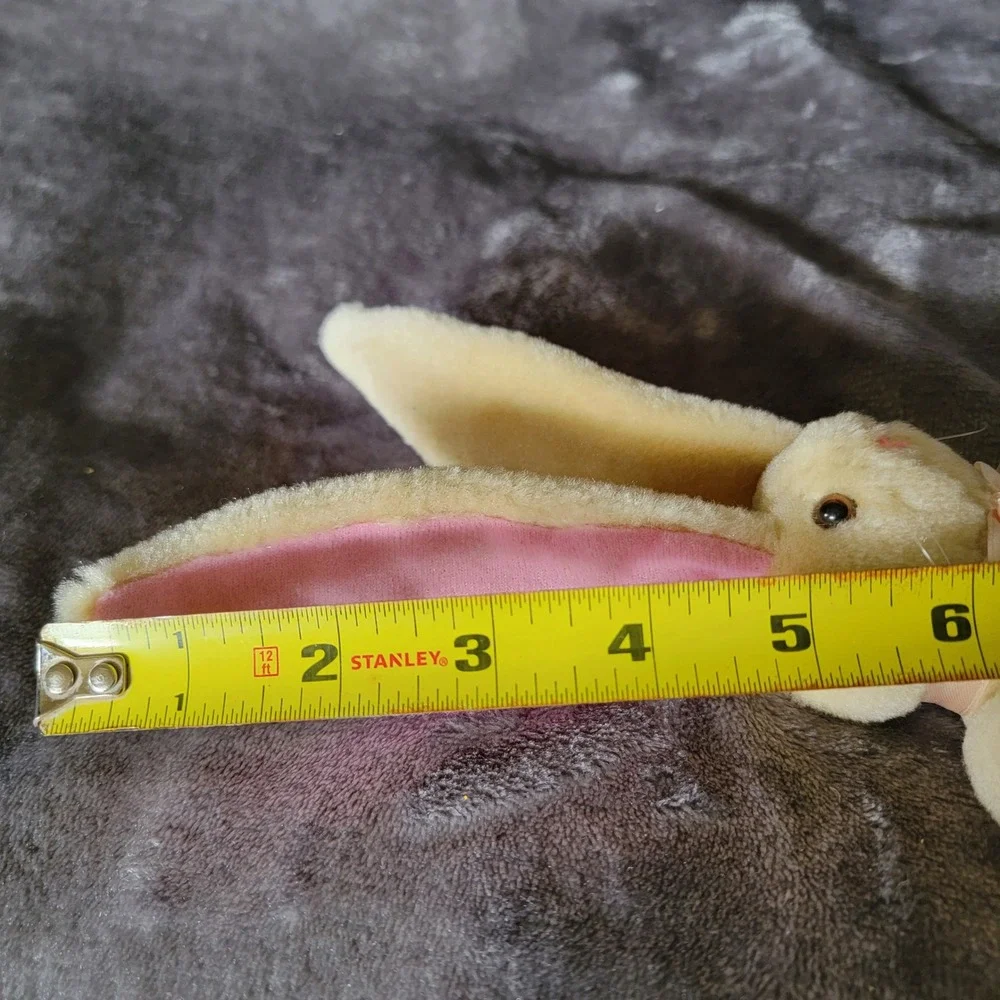 Vintage Maxson Import Plush Bunny Unisex Small Cream Excellent Floppy Ears